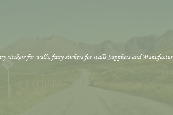 fairy stickers for walls, fairy stickers for walls Suppliers and Manufacturers