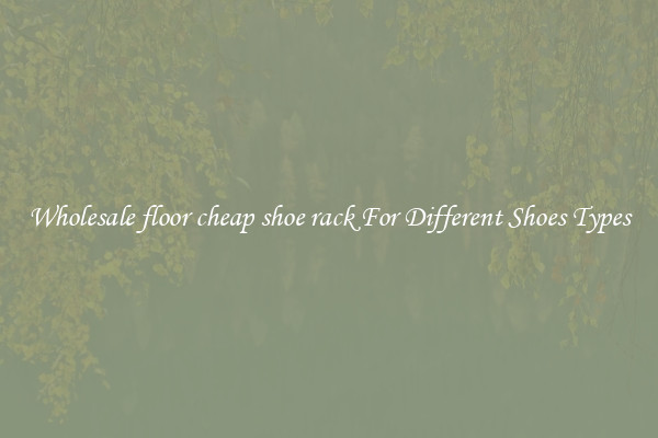 Wholesale floor cheap shoe rack For Different Shoes Types
