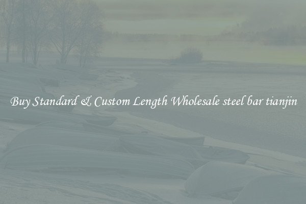 Buy Standard & Custom Length Wholesale steel bar tianjin